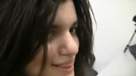 Charming young brunette comes to porn casting and gets fucked in the ass